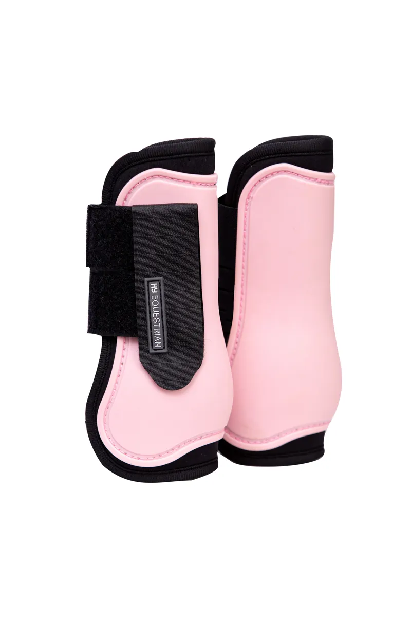 Hy Equestrian Pony Tendon Boots - Pink-1